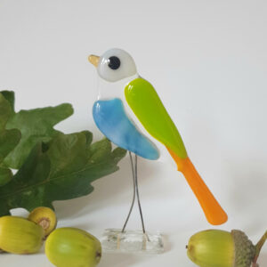 Handmade glass bird