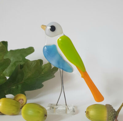 Handmade glass bird